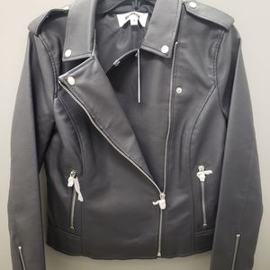 BB Dakota NWT black leather jacket